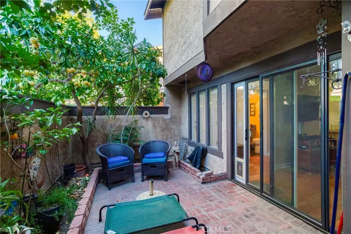 Patio off livingroom