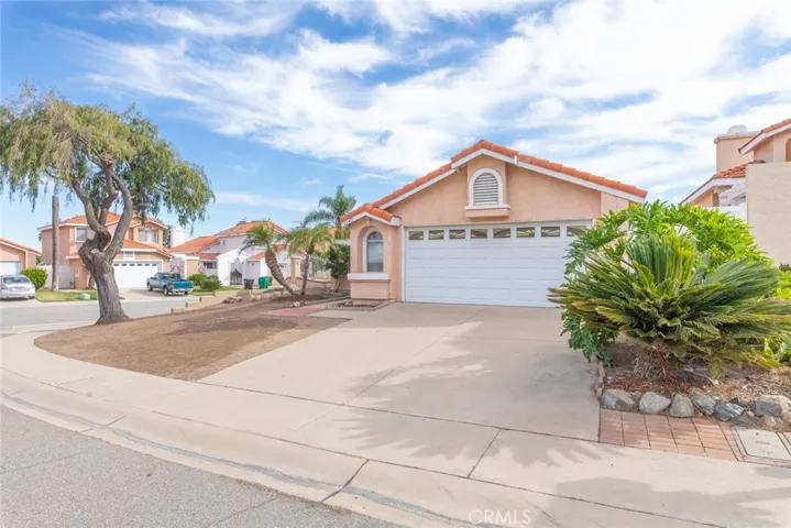 A spacious two-car garage
