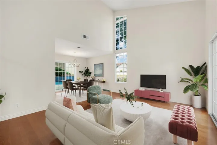 Living Room Virtually Staged
