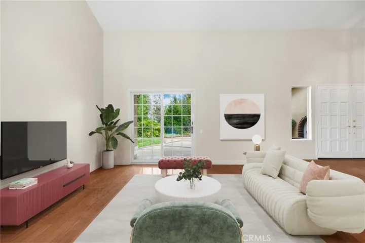 Living Room Virtually Staged