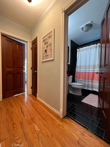 downstairs hall and bath