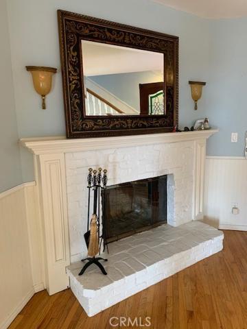 living room fireplace