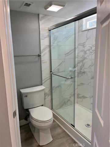 Main upstairs bedroom separate shower