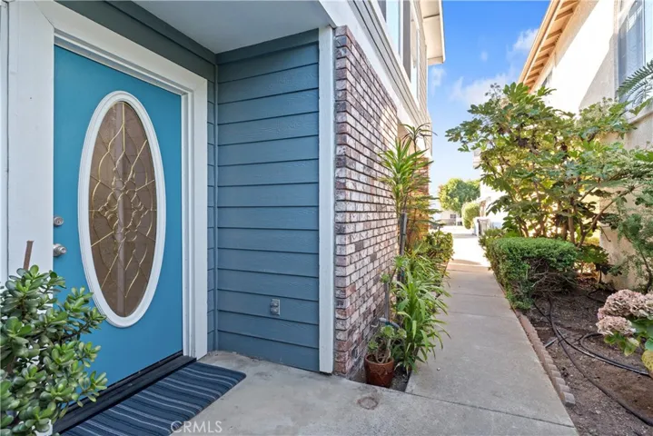 Front entry path