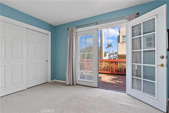 French Doors to back Balcony