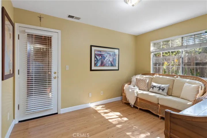 French Door to backyard