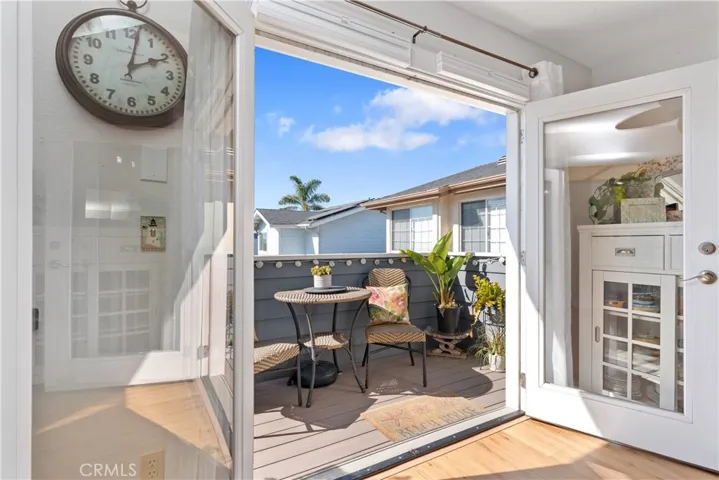 French Doors to Balcony