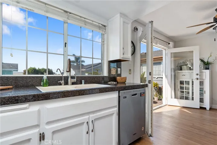 Kitchen with abundance of natural light