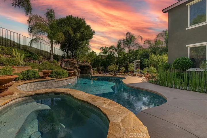 Backyard oasis