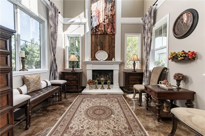 Tall Ceilings Living Room