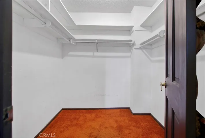 Walk-in closet.