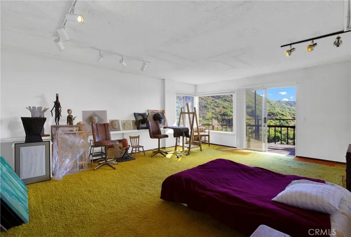 Secondary bedroom with views.