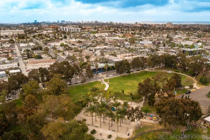 Historic Trolley Barn Park on Adams Avenue is two blocks away.
