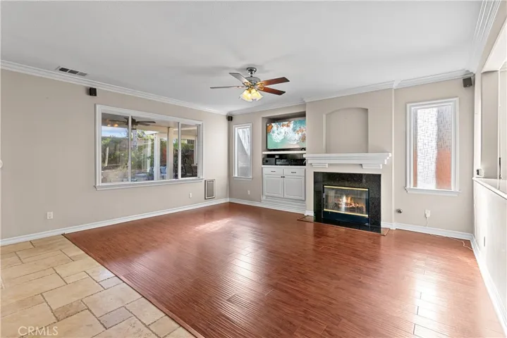 Family Room with Fireplace