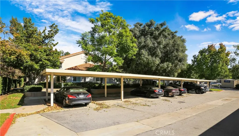 one carport spot right in front