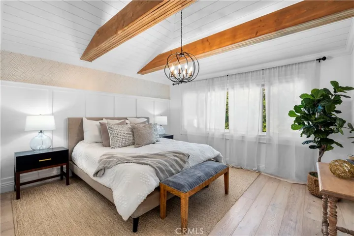 Upstairs. Primary bedroom