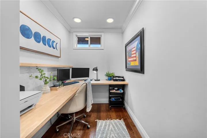Upstairs office