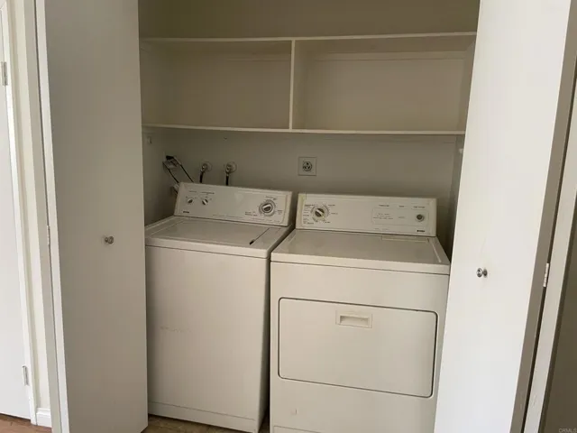 Laundry closet