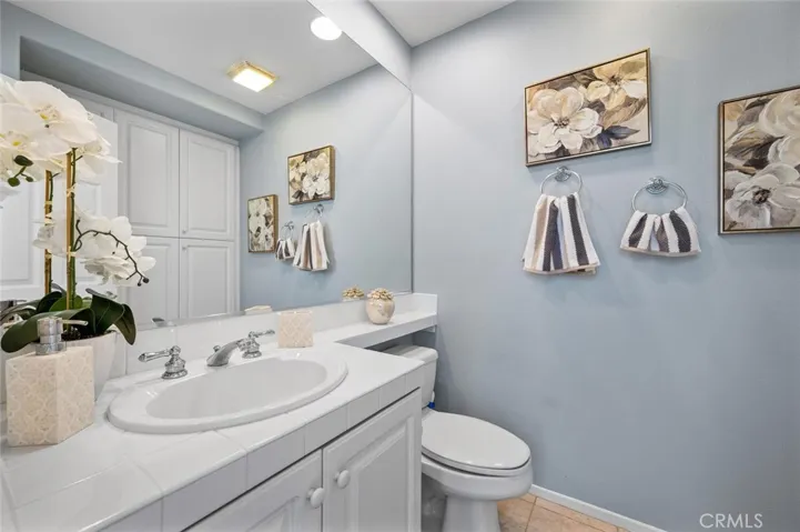 First Level Powder room