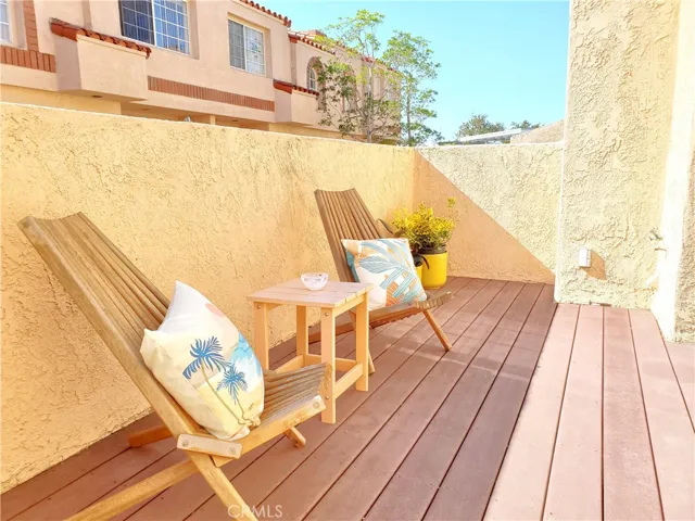 Private Patio off of living room