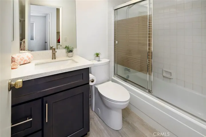 Hallway bathroom
