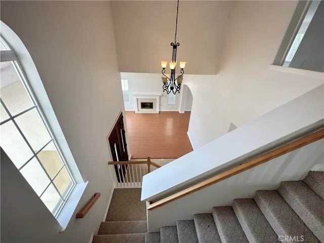 View of Living Room from Loft