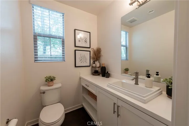 Downstairs half bath