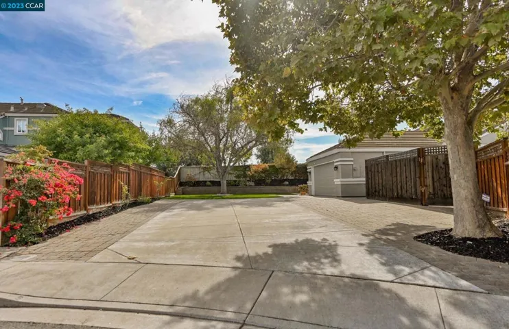 Check out the expansive driveway!