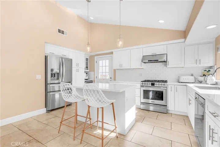 Vaulted ceilings