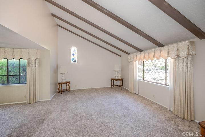 Formal Living & Vaulted Ceiling