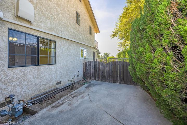 Side Yard Area