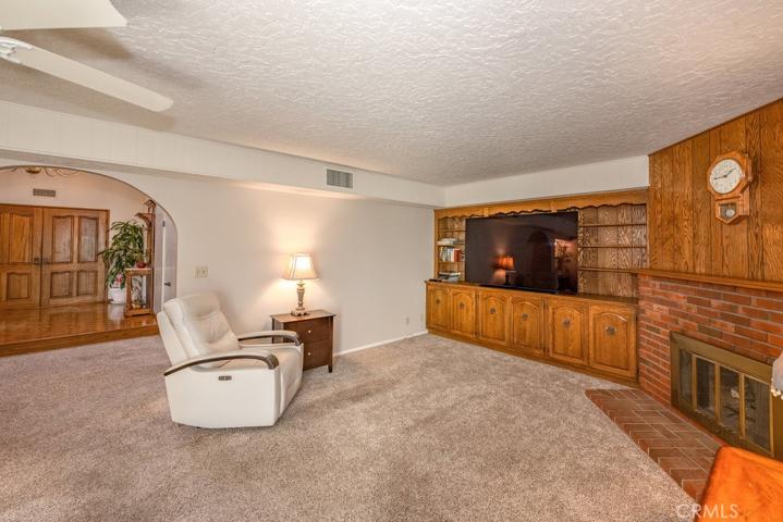 Family Room Open To Entry Foyer