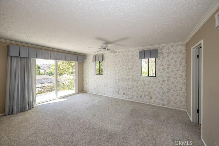 Primary Suite Bedroom Slider to Private Balcony