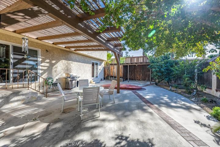 Rear Patio Area