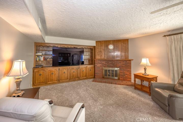 Family Room Fireplace & Built-In Storage