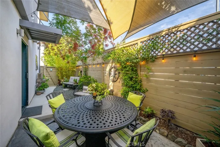 Enclosed patio