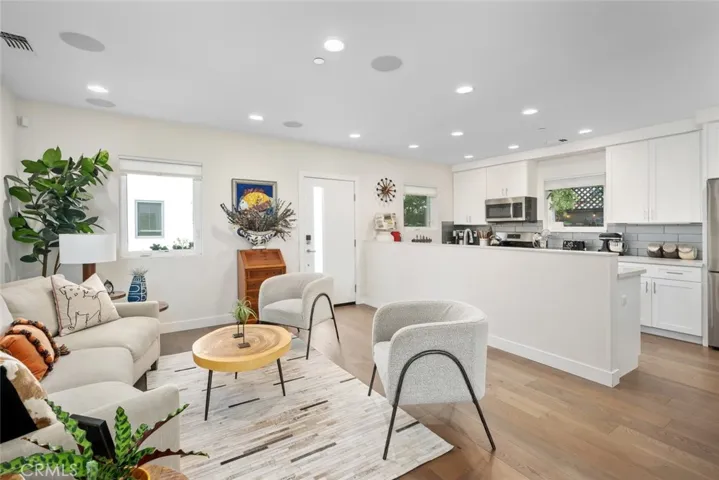 Open concept floor plan