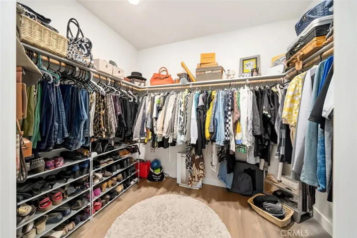 Primary walk-in closet