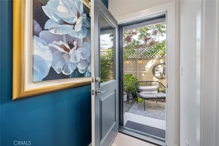Door to outdoor patio