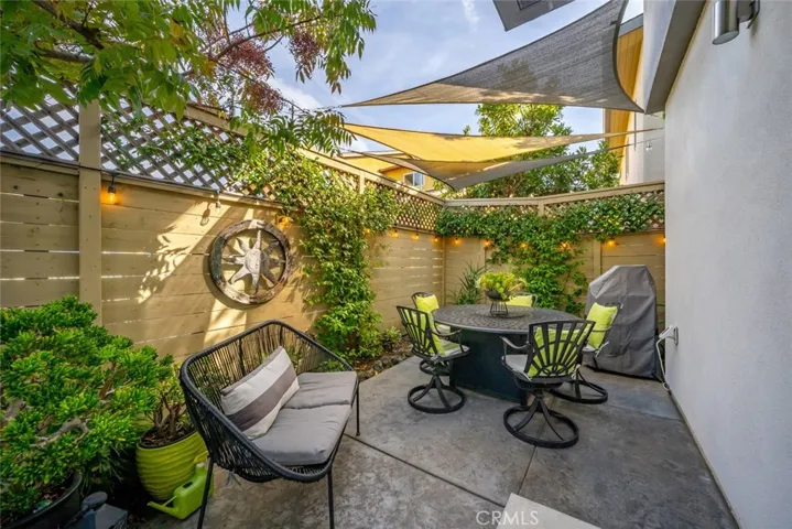 Enclosed patio