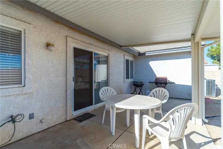 Patio area