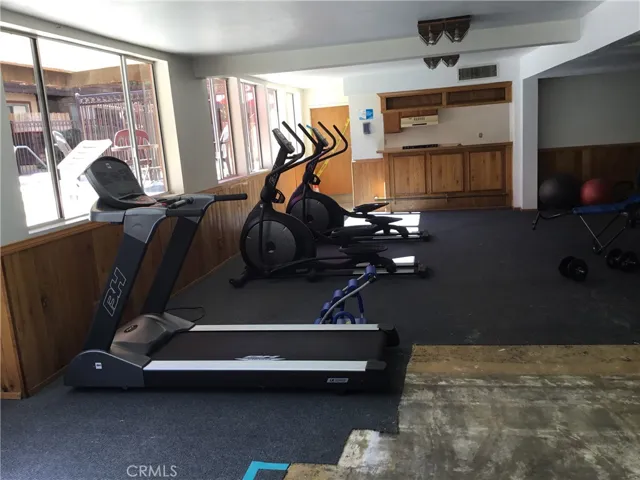 Association gym and sauna