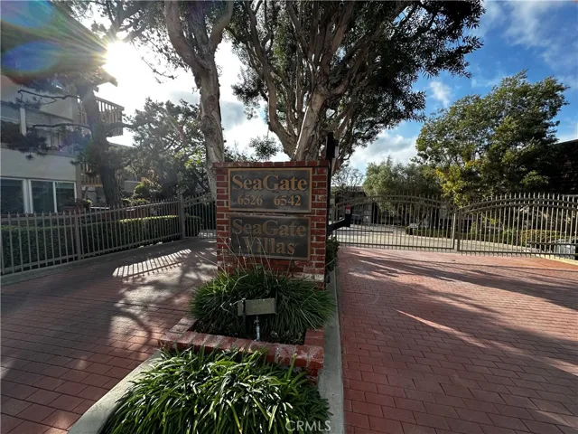 SeaGate Community gated entrance! Building A is to left as you enter through the gates.
