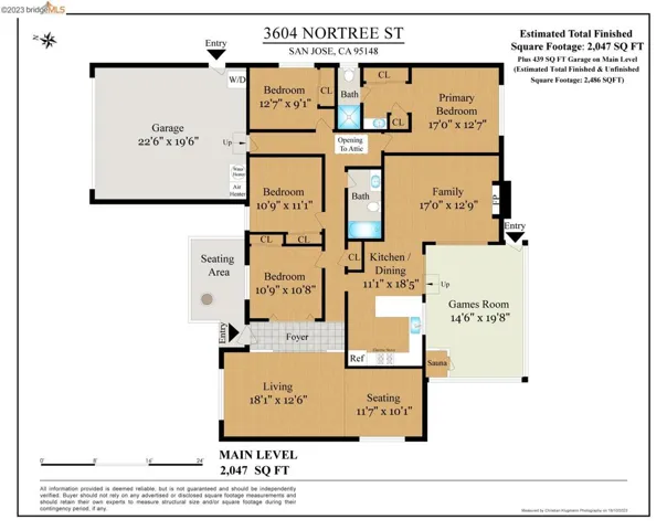 3604 Nortree St, San Jose, California 95148