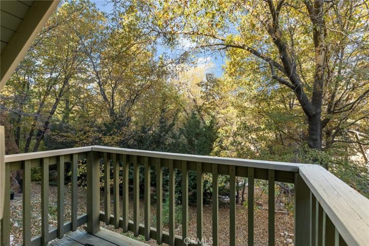 view from deck from loft area
