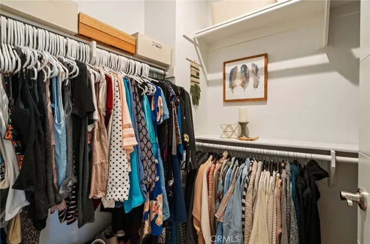 Primary walk-in closet