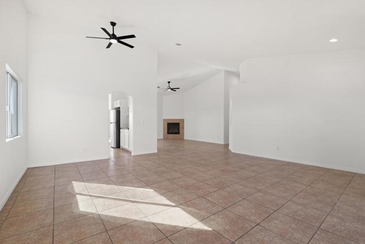 View from Front Living Space to Rear
