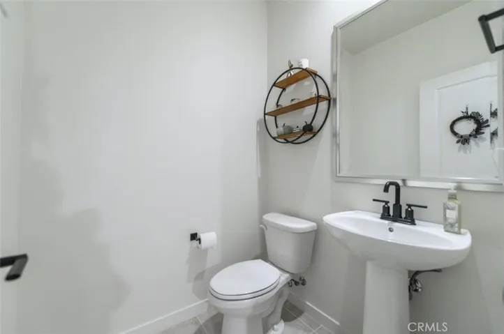 powder room at second level