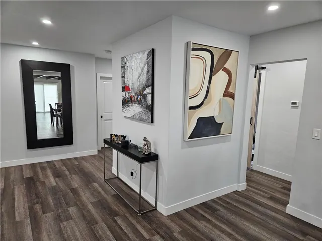 View from kitchen Area
