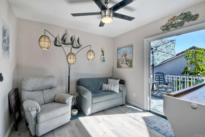 The sellers use this as a kitchenette, can be easily converted back to include a closet.